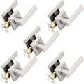Probrico Square Passage Door Levers Set for Hall or Closet - 5 Pack