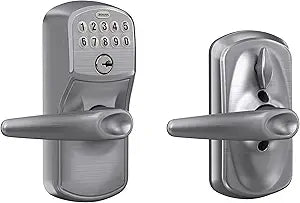 SCHLAGE FE595 PLY 626 JAZ Plymouth Keypad Entry with Flex-Lock