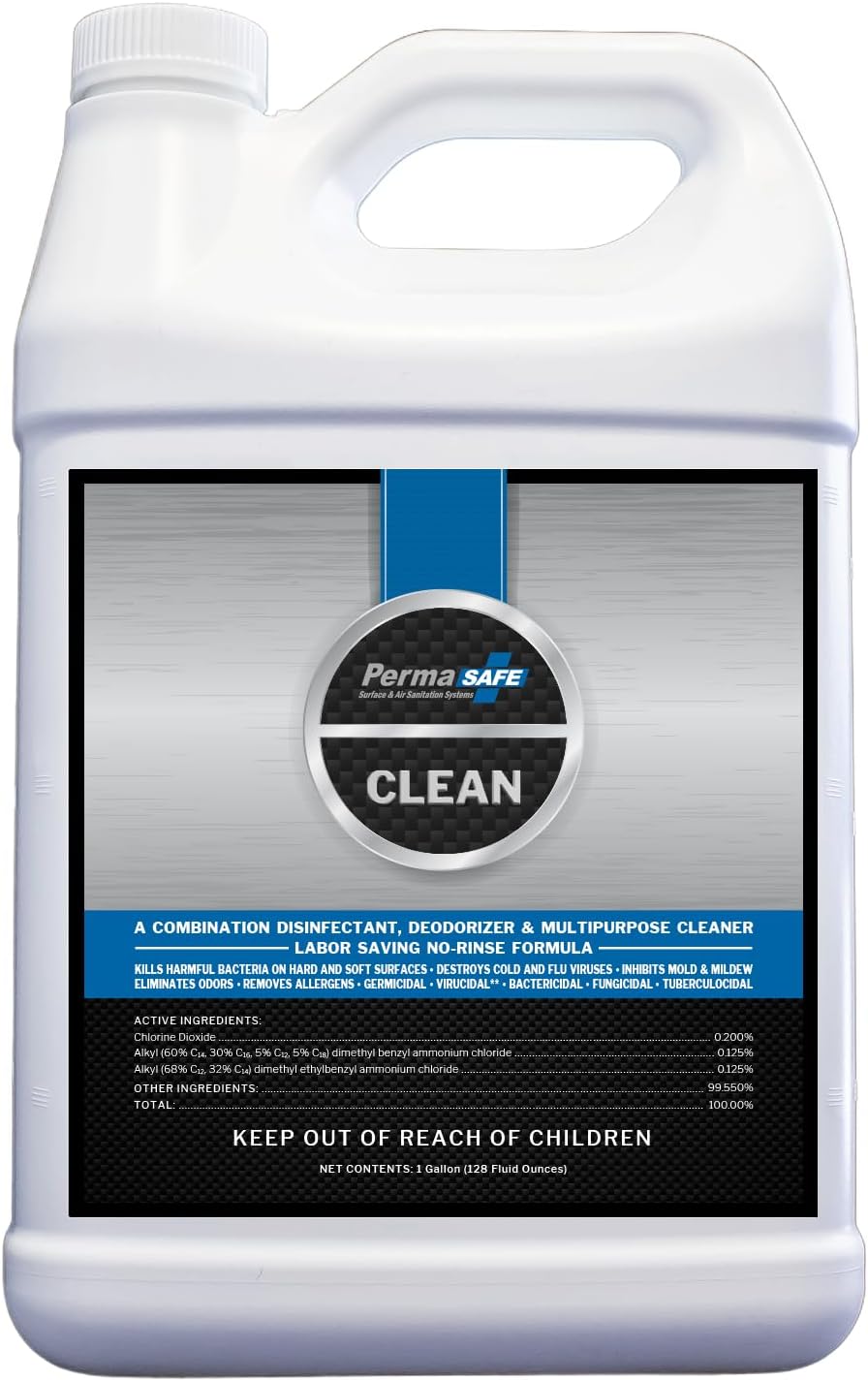 PermaSafe CLEAN All-Purpose Disinfectant Cleaner for Every Surface
