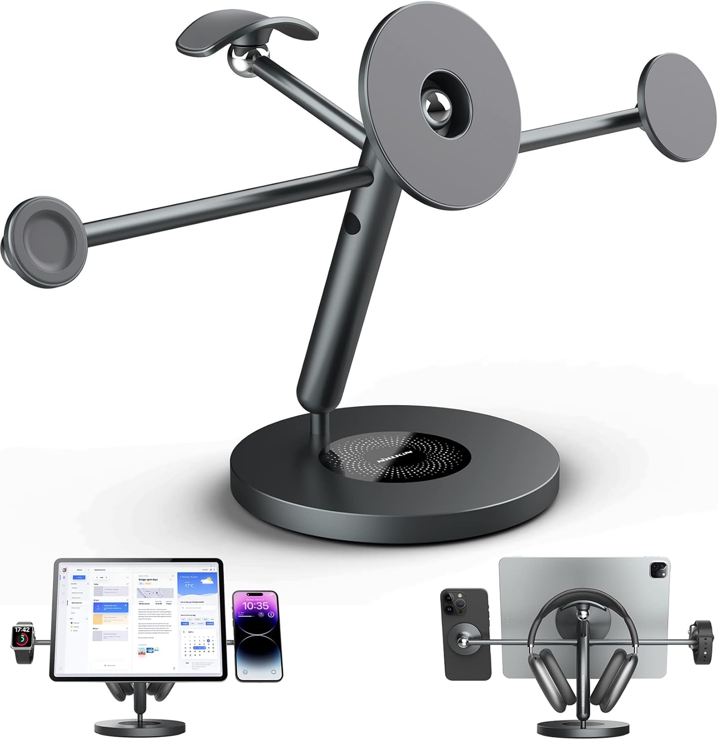 Nillkin 4 in 1 Magnetic Tablet Stand for Phone and Watch