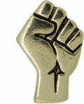 Civil Rights Gold Lapel Pin - Jim Clift Design - Handcast Pewter