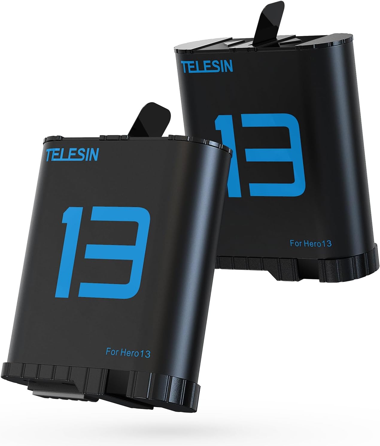 TELESIN Hero13 Battery 2-Pack for GoPro 13 Black with Fast Charge