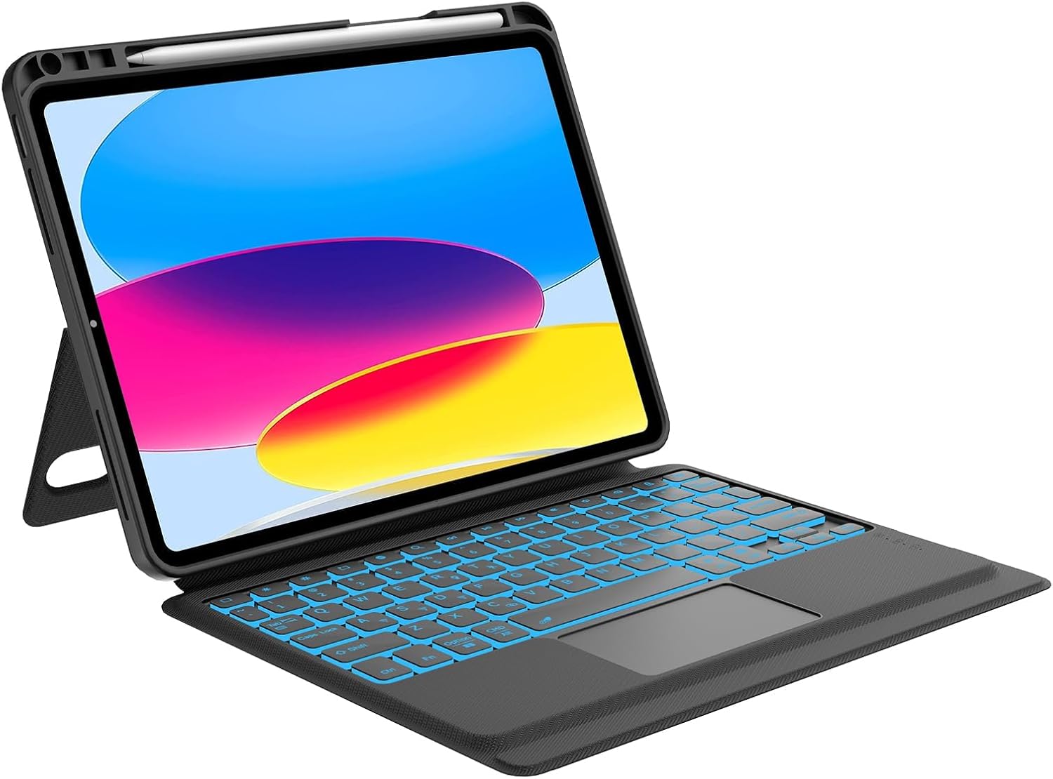 KVAGO iPad 10th/11th Generation Case with Keyboard and Trackpad