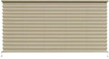 RV Pleated Shades 50 in x 24 in Cappuccino - RV Window