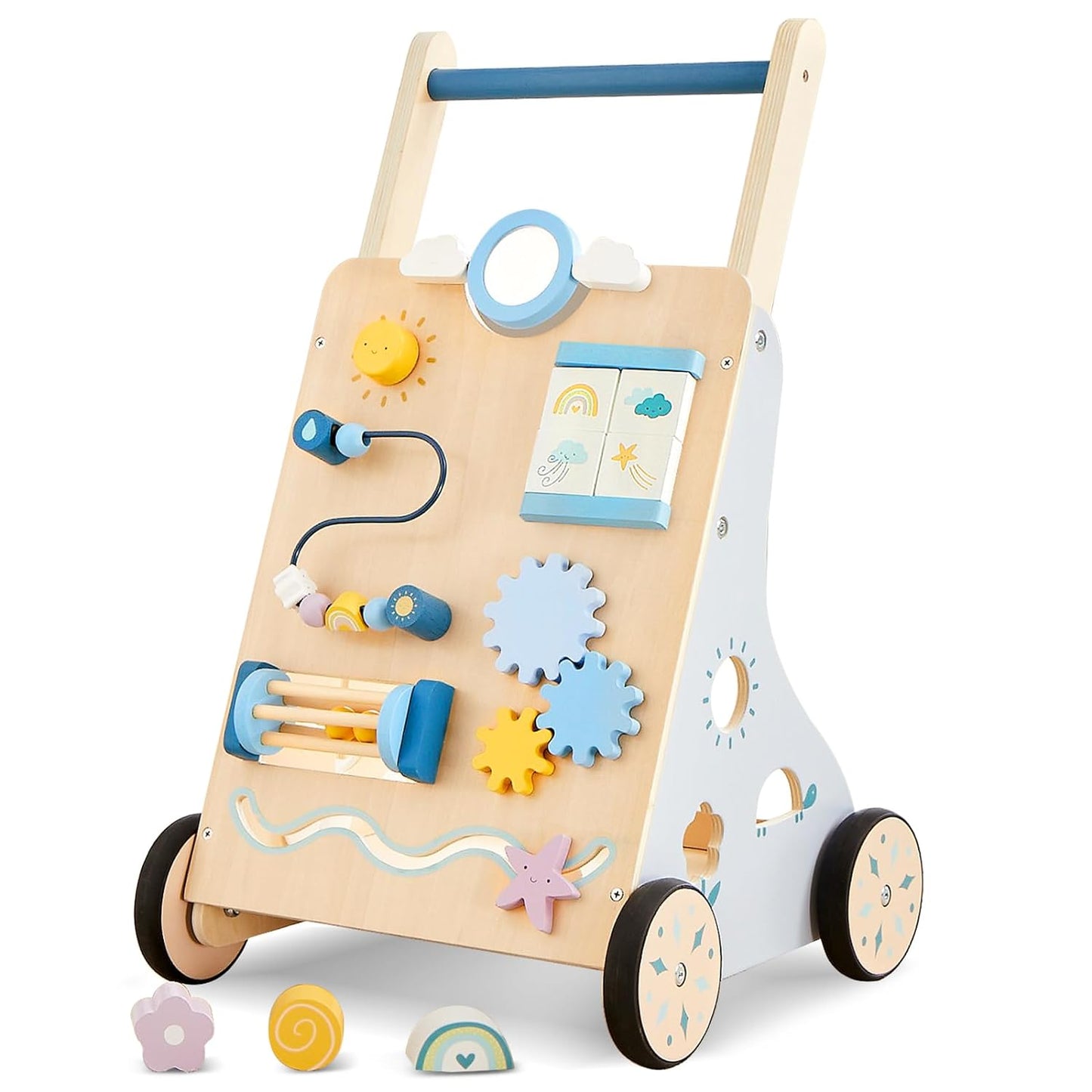 Beright Wooden Baby Walker: Ultimate Learning Toy