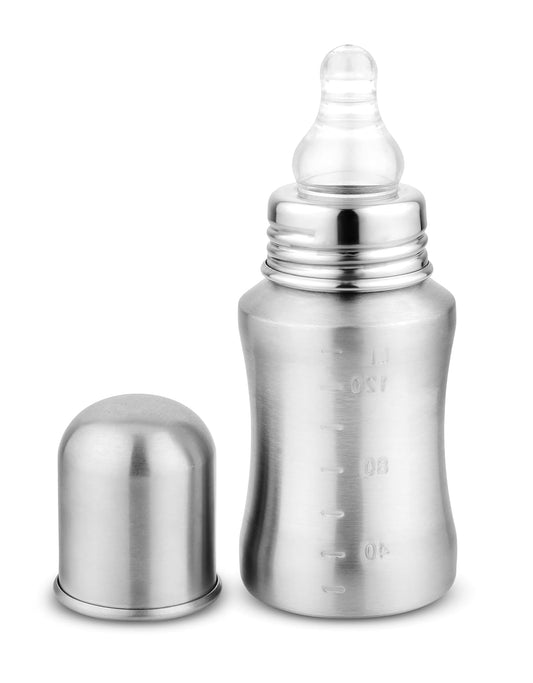 304 Stainless Steel Baby Bottle | Toxin-Free | 100% BPA Free