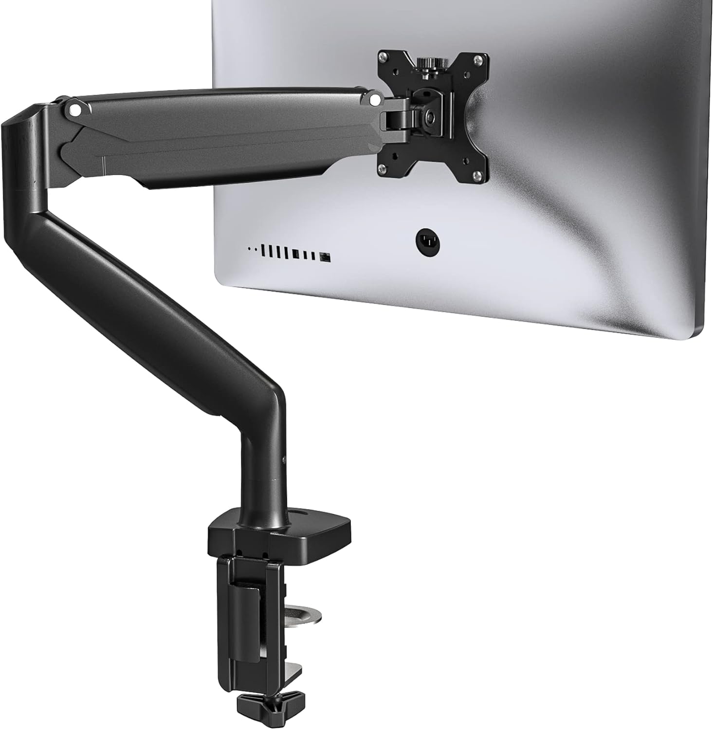 Single Monitor Mount for 13 to 34 inch Screens with Gas Spring