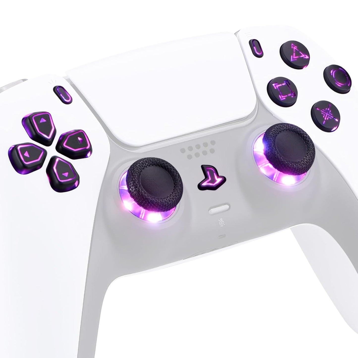 eXtremeRate Multi-Colors Luminated Face Buttons for PS5