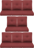 8-Piece Set of Cushions for Wicker Sectional Patio Furniture
