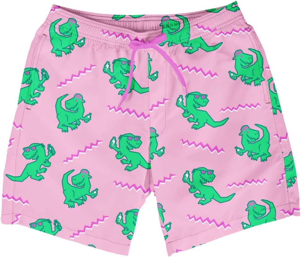 Tipsy Elves Men's Swim Trunks with Quick-Dry Mesh Liner