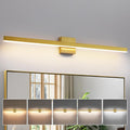 KAISITE Brushed Gold Vanity Light for Modern Bathroom 39 in