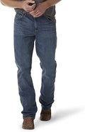 Wrangler Men's Cowboy Cut Slim Fit Stretch Boot Cut Jean - Retro