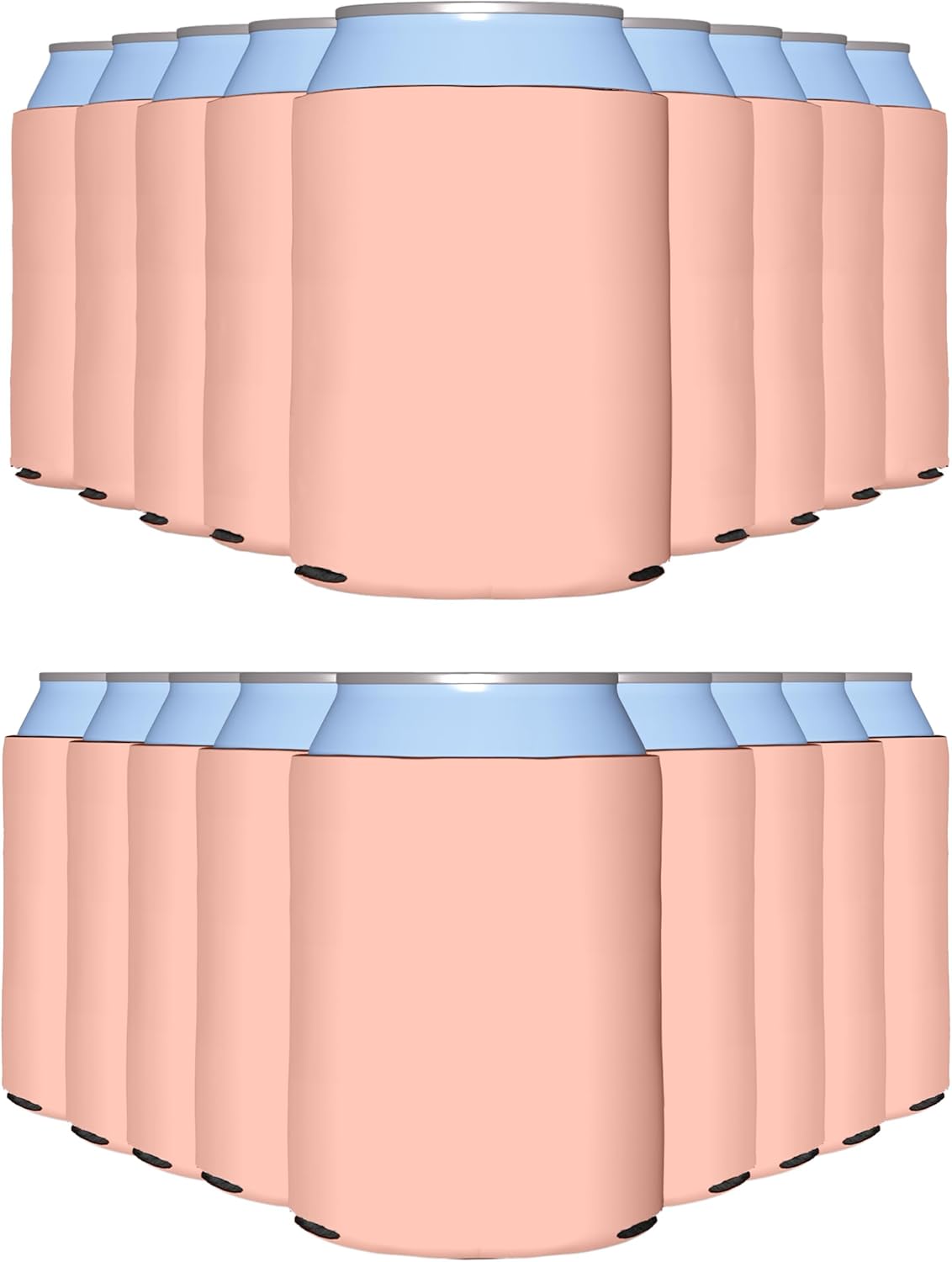 Customizable Bulk Can Cooler Sleeves for Parties and Events