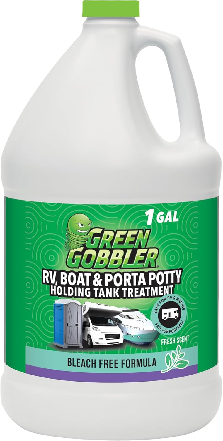 Green Gobbler 1 Gallon - Powerful Portable Toilet Digestant!