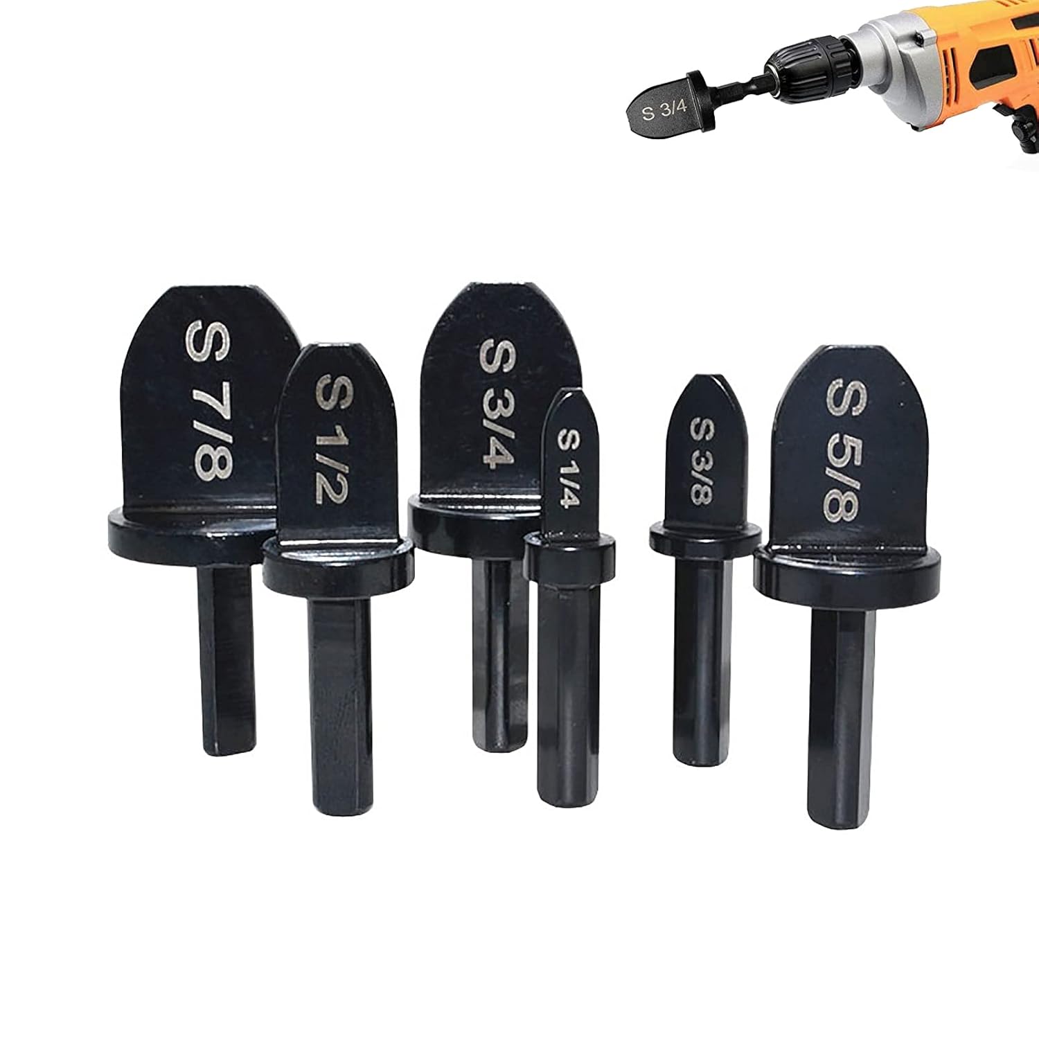 Natudeco Copper Swaging Drill Bit Set | Tube Expander Kit for Precision Conduit Reaming