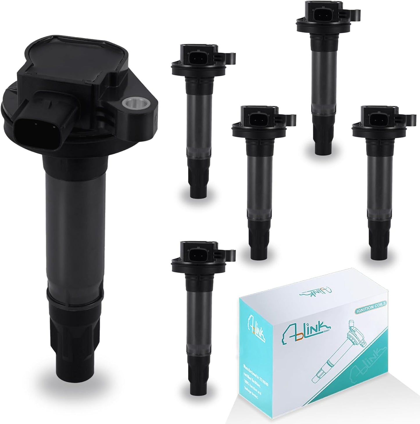 6PCS UF553 Ignition Coil Pack for Ford Edge Explorer F150