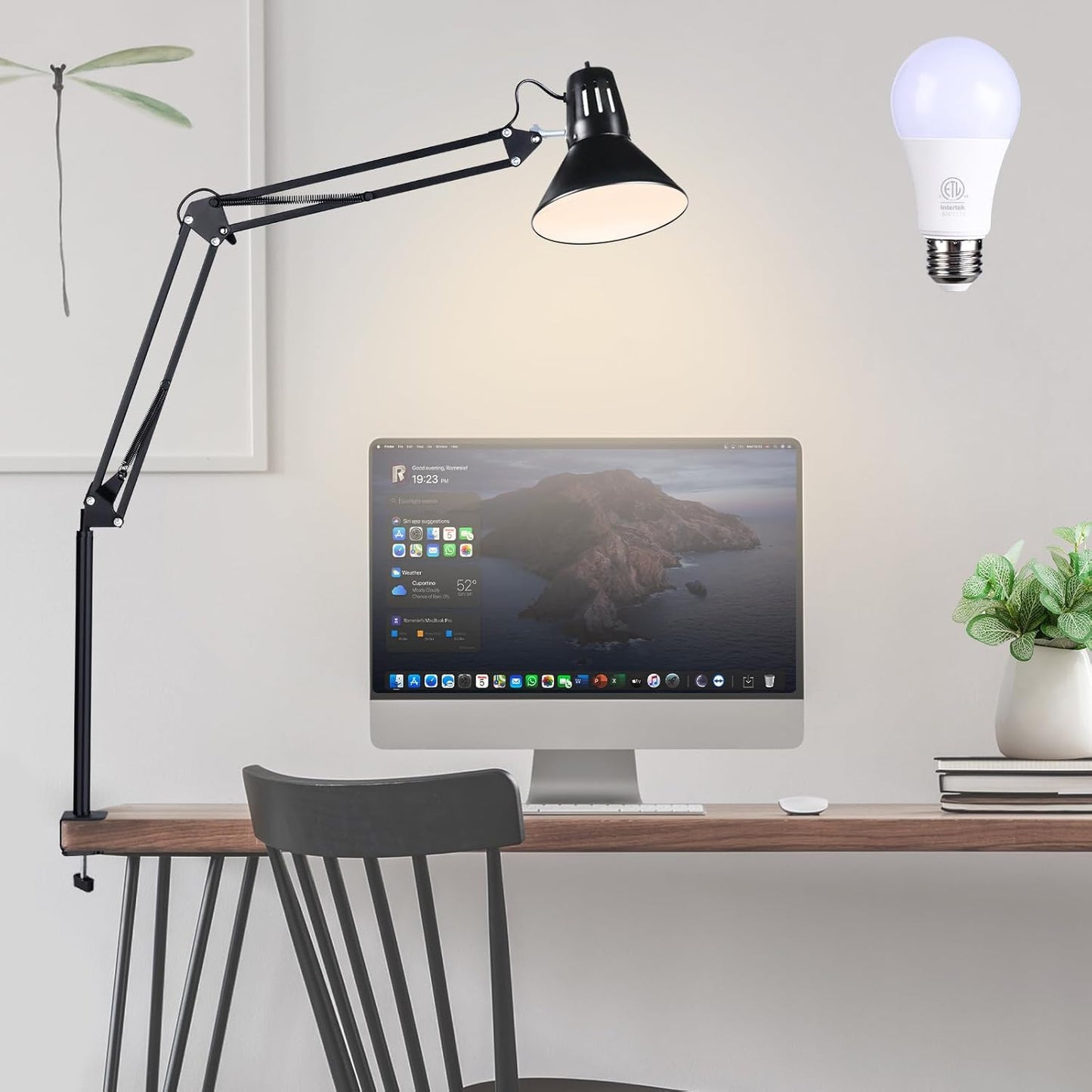 360 Adjustable Swing Arm Lamp for Eye-Care