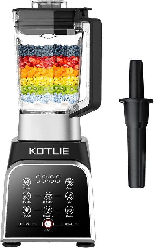 KOTLIE 1200W High Speed Blender - 8 Smart Functions