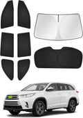 Sunshades for Toyota Highlander 2014-2019 Keep Vehicle Cool