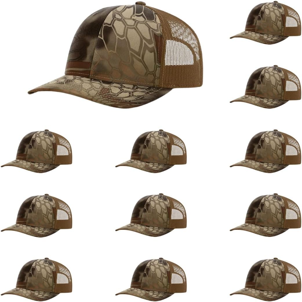 Richardson 112 Classic Six-Panel Adjustable Snapback Trucker Cap