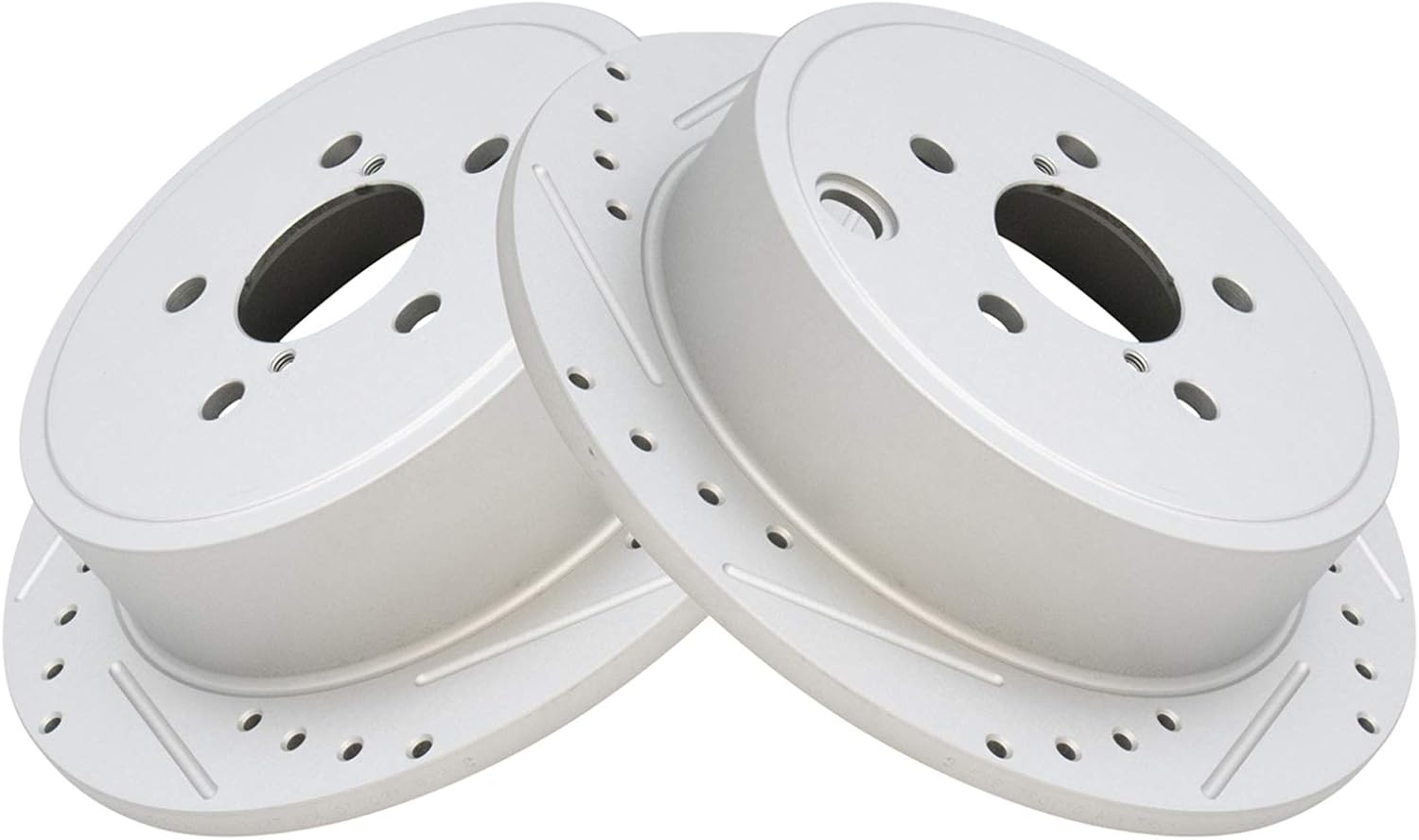 TRQ Rear Performance Brake Rotors Set for Subaru Vehicles