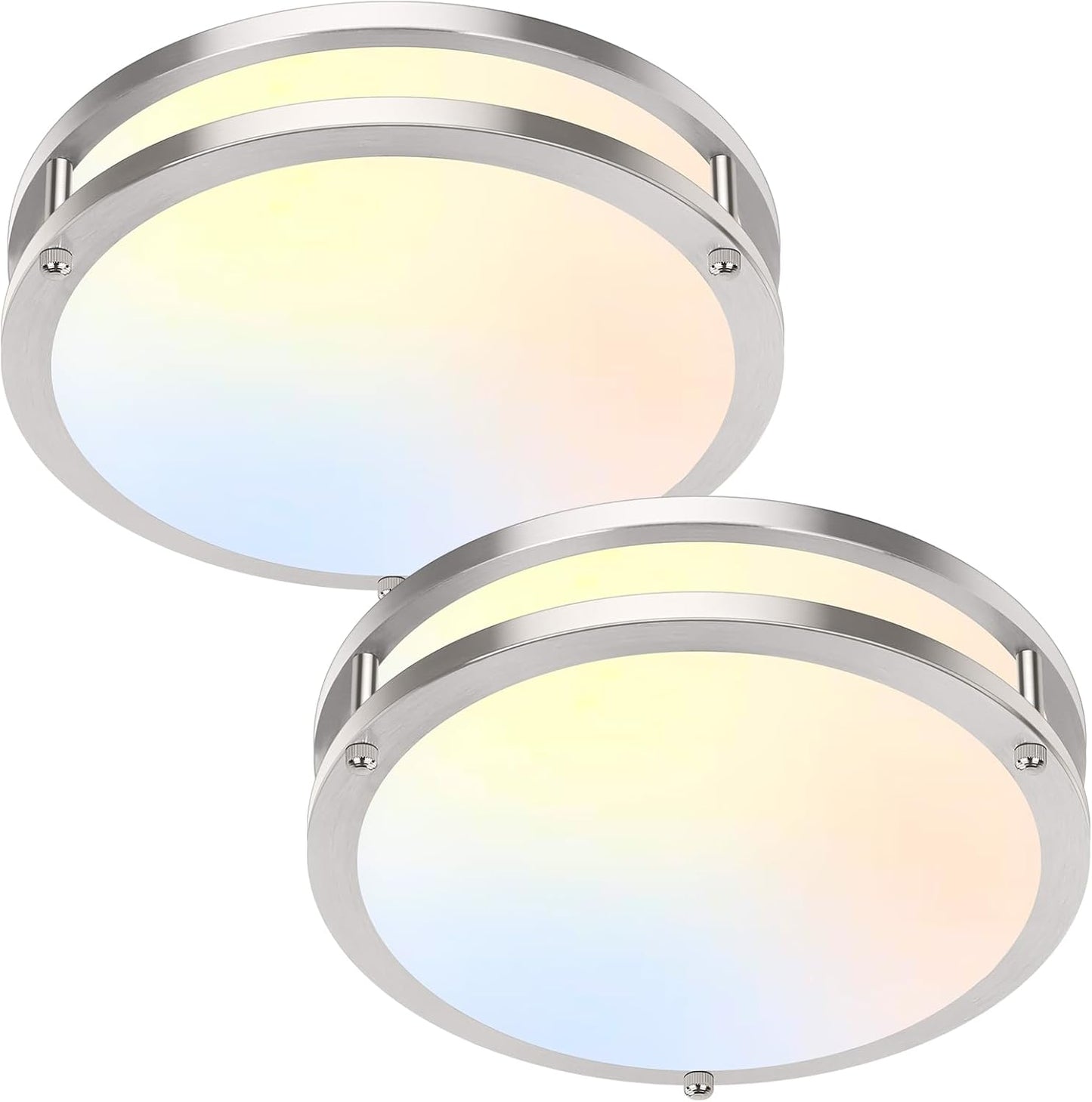 Brightever LED Ceiling Light Fixture - Modern Dimmable 10 Inch