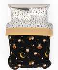 Sanrio Hello Kitty Halloween Full Bed Set - Cozy Reversible Comforter