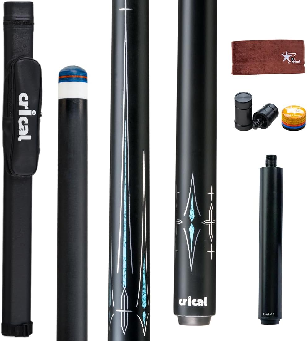 Professional Carbon Fiber Pool Cue Stick for Billiards Play
