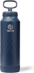 Takeya Sport 40 oz Triple-Insulated Water Bottle for Hydration