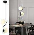 SeeU Modern Pendant Light Fixture Globe Chandelier - Adjustable Height