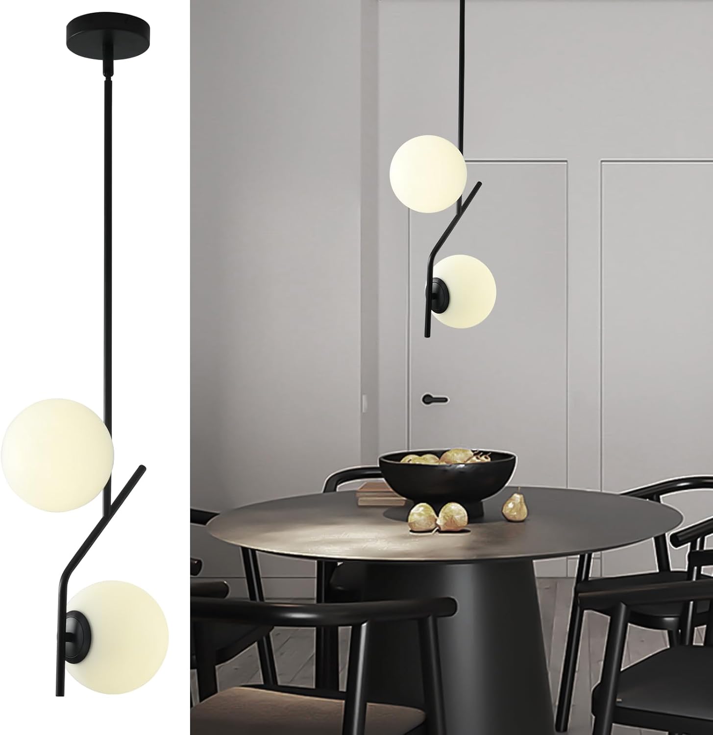 SeeU Modern Style Pendant Light Fixture for Kitchen and Dining