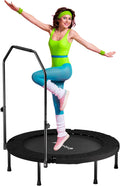 Rebounder Trampoline for Adults - Foldable 40in Mini Rebounder