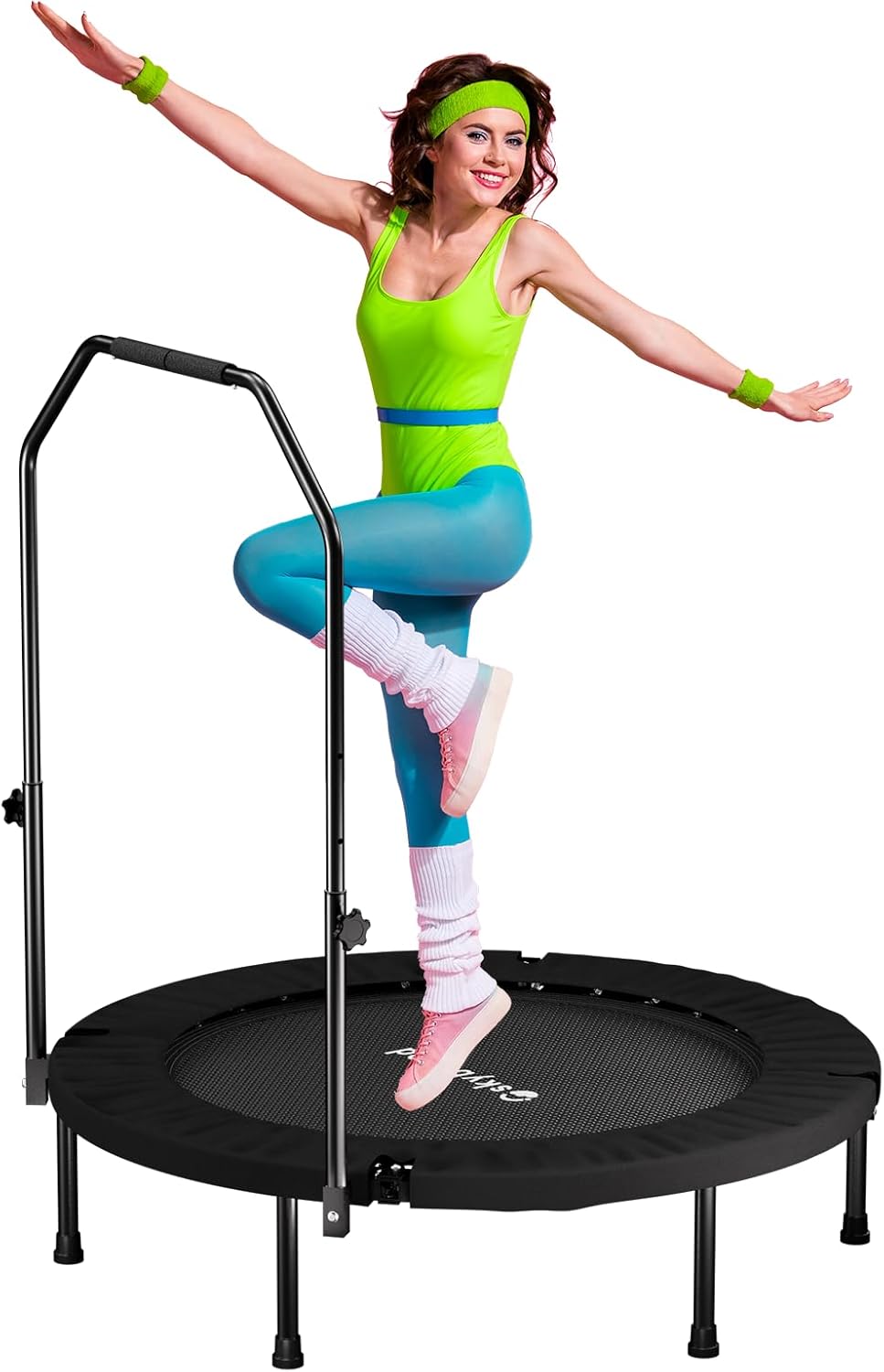 Rebounder Trampoline for Adults - 40in Foldable Mini Fitness