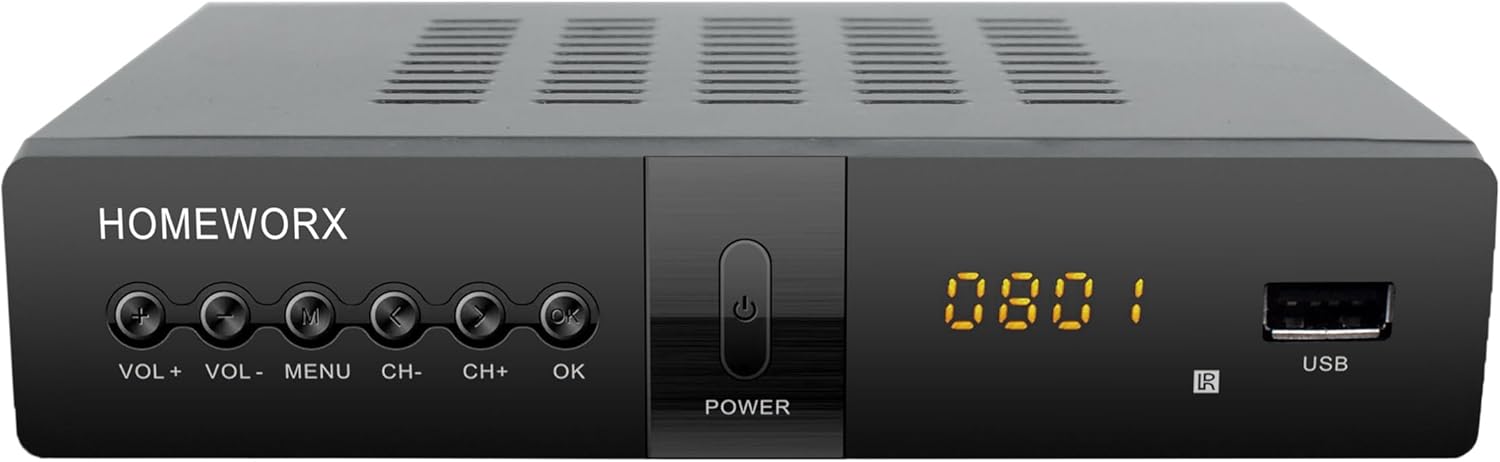 ATSC Digital Converter Box with USB Multimedia Functionality