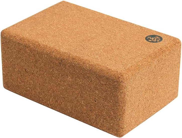 Premium Cork Yoga Block by Manduka