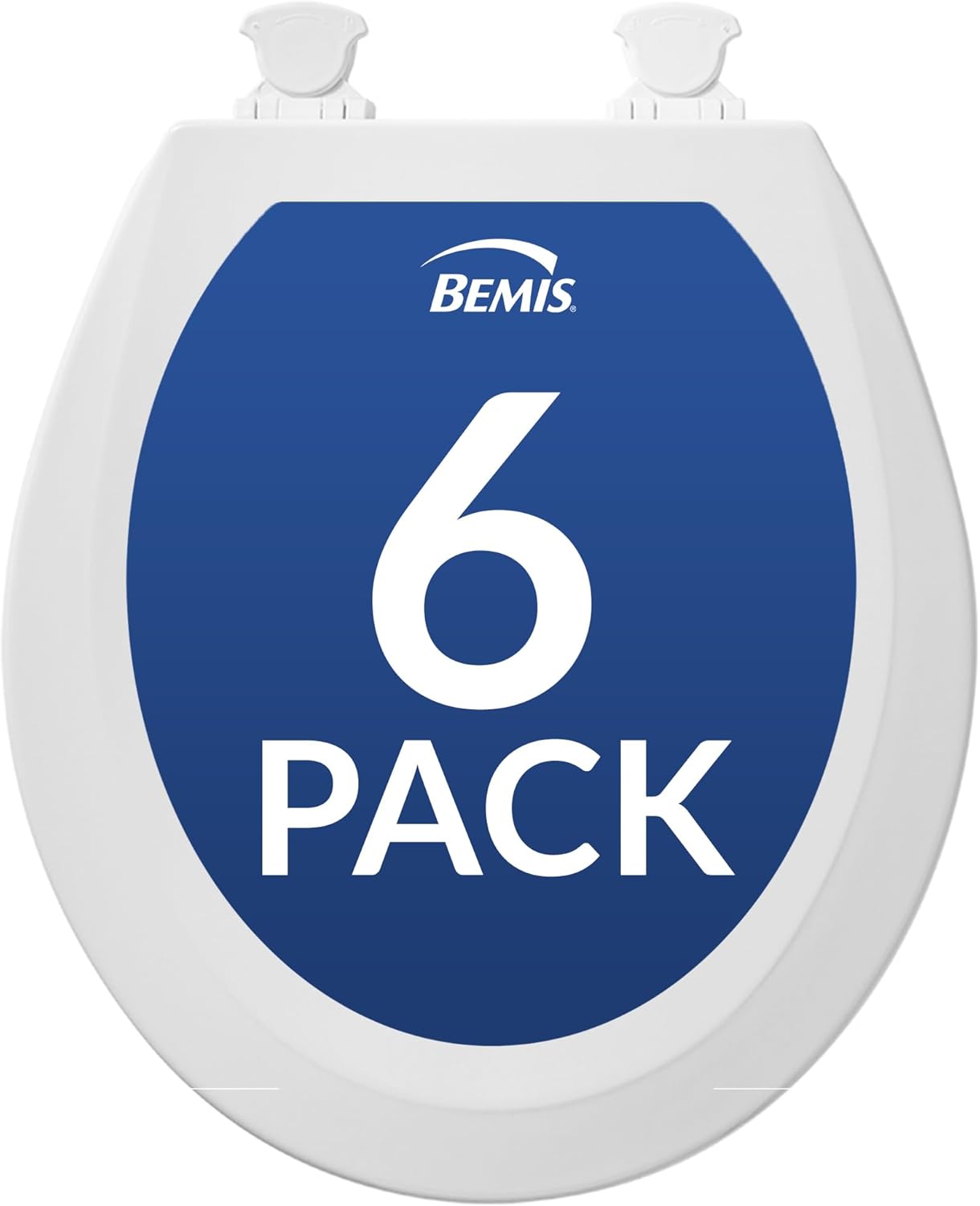 Bemis 500EC Durable Wood Toilet Seat with Easy Clean Hinges