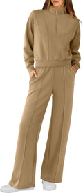 Chic RUBZOOF Lounge Set for Women: Stylish 2 Piece Sweatsuit