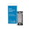 Lutron Caseta Claro Accessory Switch for 3-Way - Reliable
