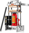 12-Ton Heat Press Machine with 4x7 in Heated Plates - Reliable Force