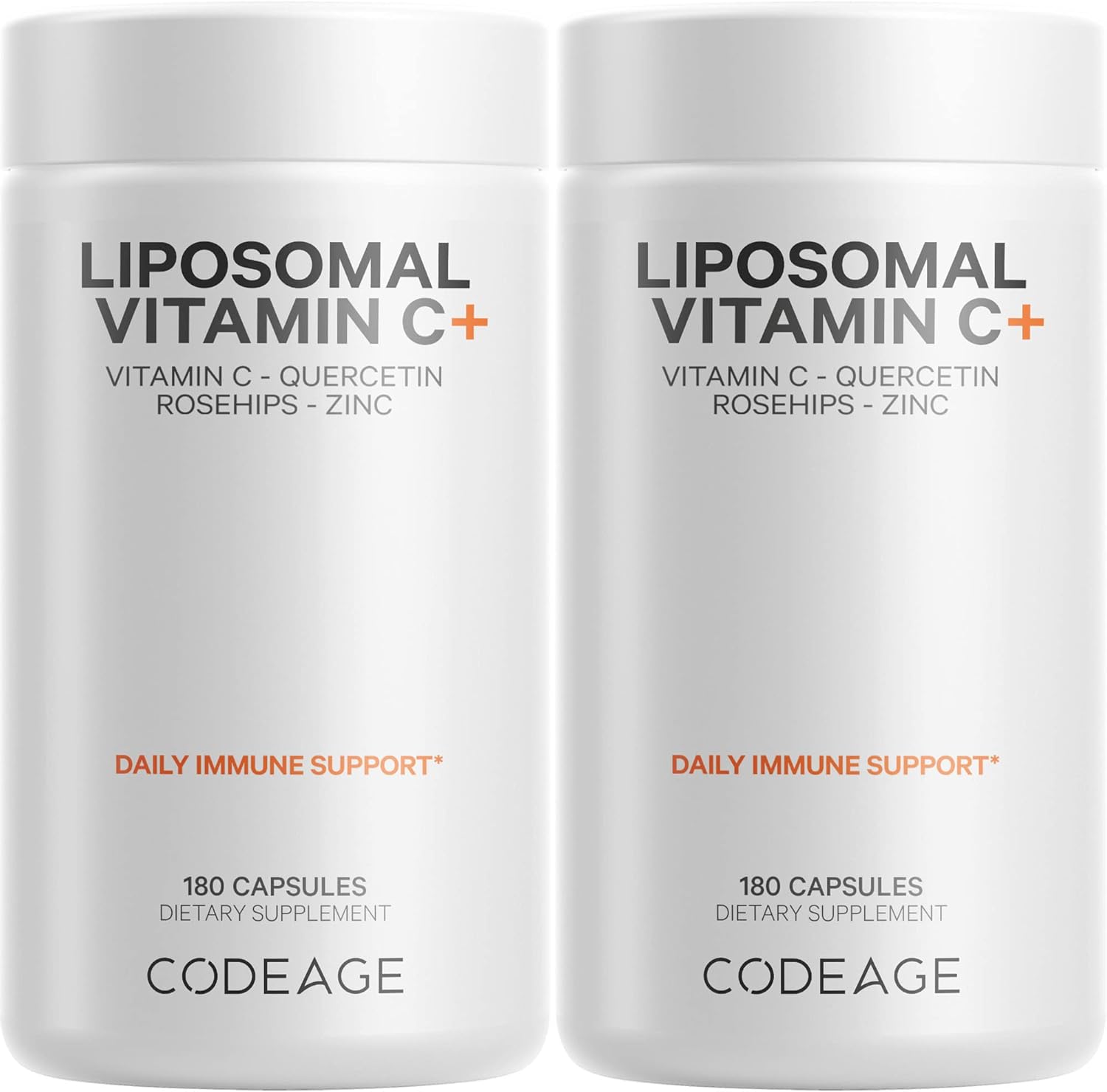 Codeage Liposomal Vitamin C 1500mg with Zinc & Elderberry