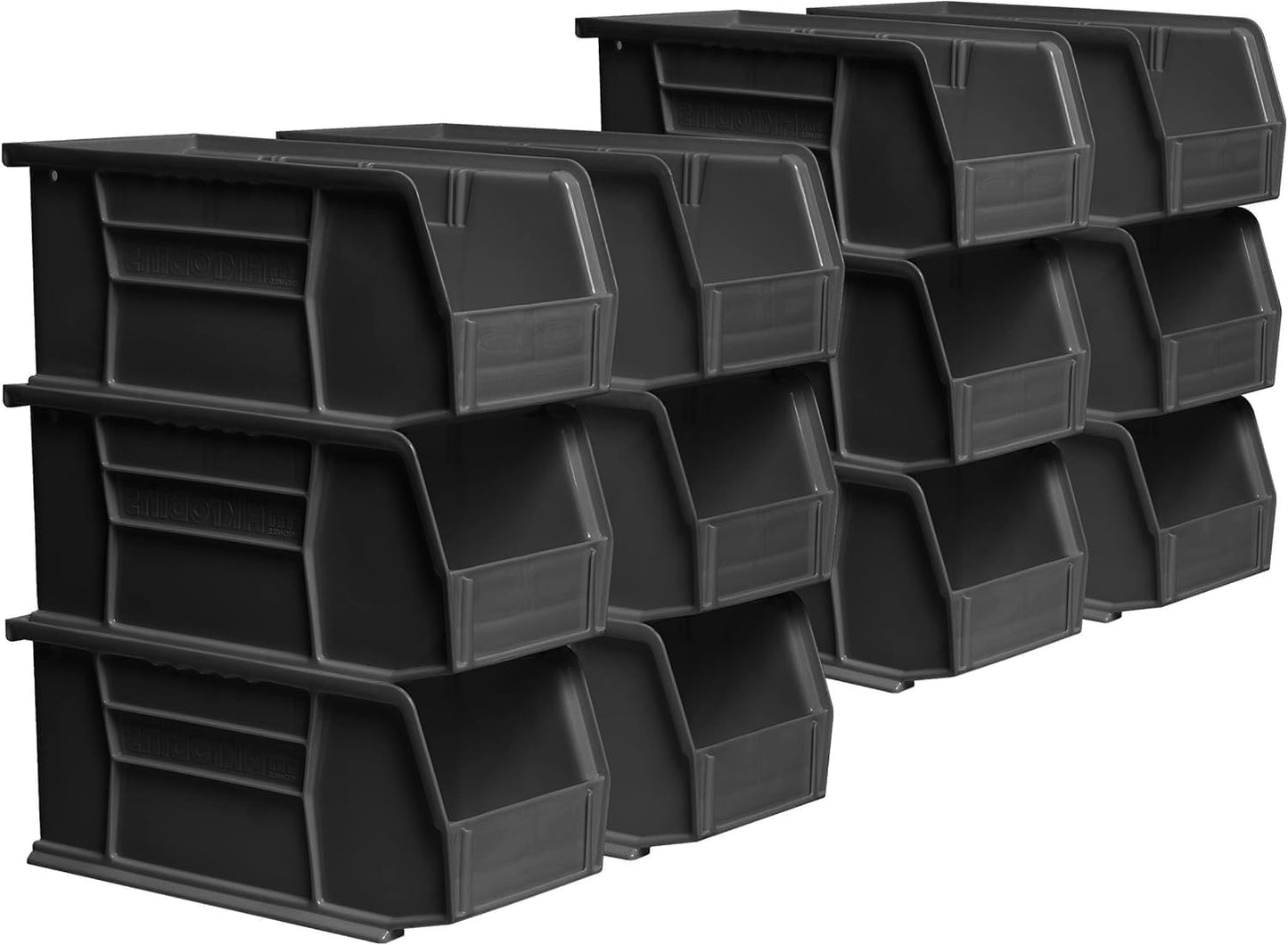 Akro-Mils Stackable Plastic Storage Bins for Organization Needs
