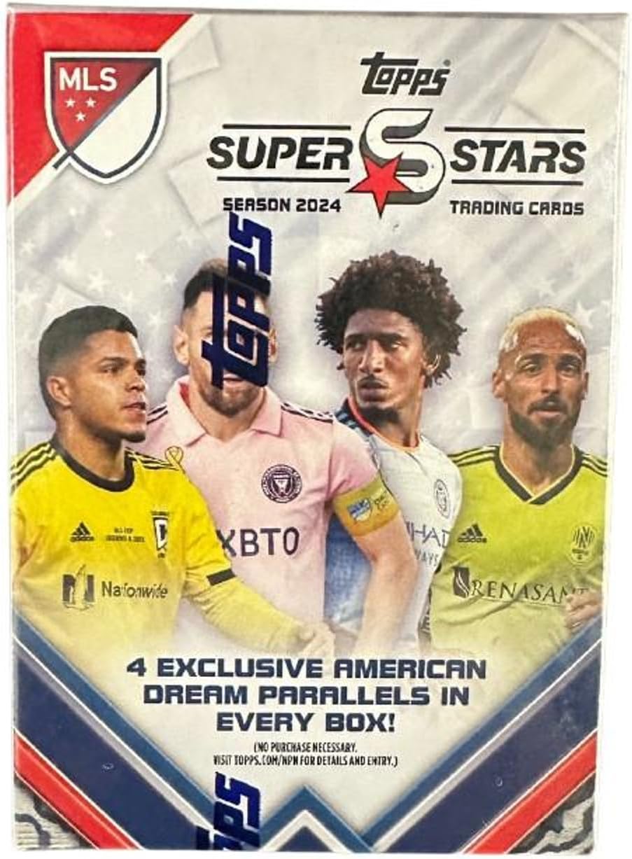 2024 Topps MLS Superstars Soccer Trading Card Blaster Box Review