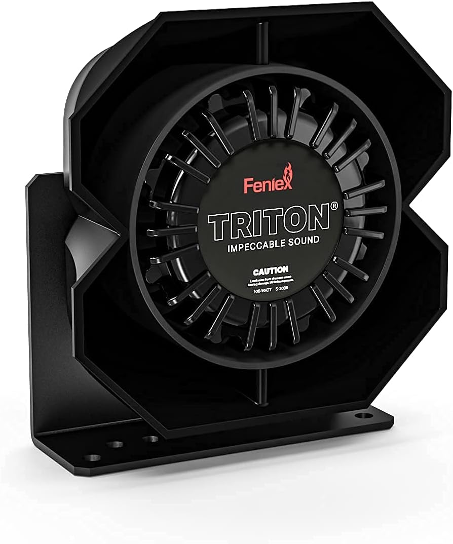 Feniex S-2009 Triton 100W Speaker for Powerful Sound Performance