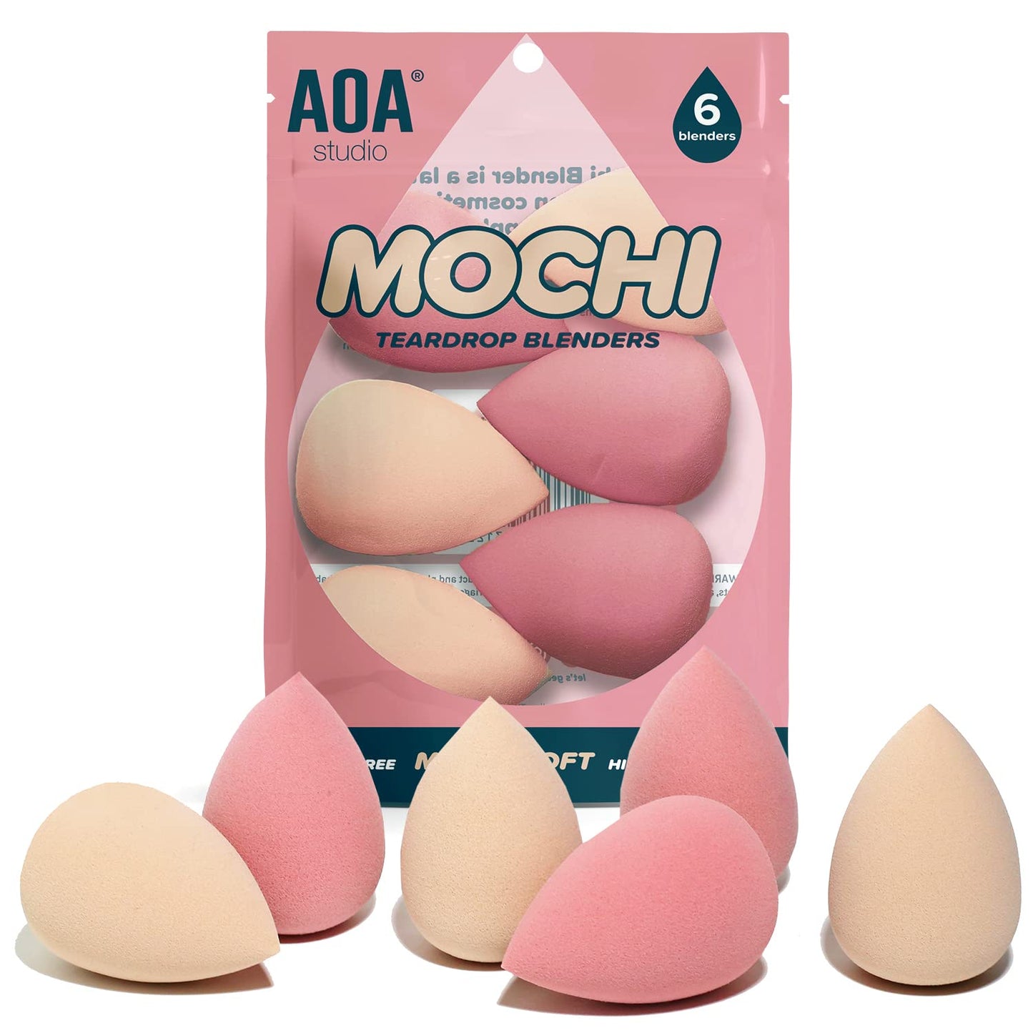 Latex-Free High-Def Makeup Blender Set by AOA STUDIO