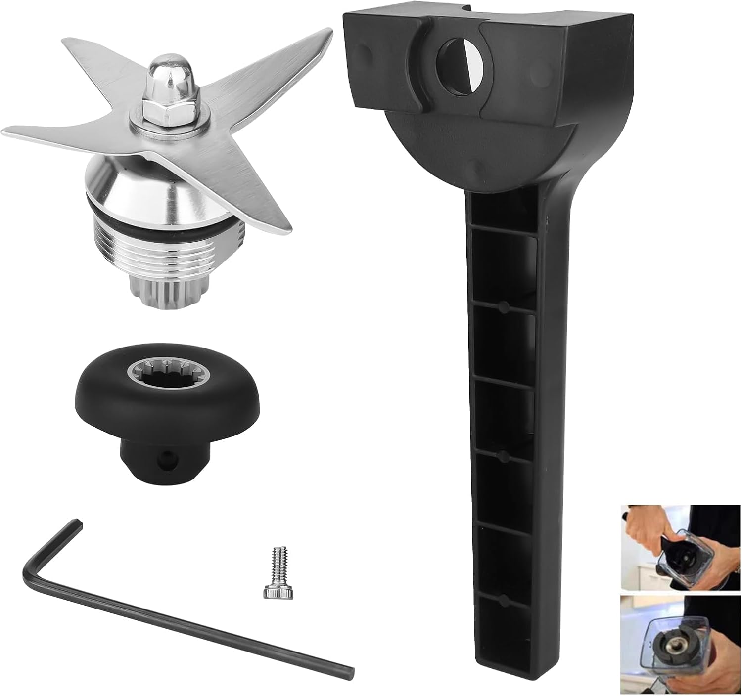 Vitamix Blender Blade Kit - Easy Replacement - 2 YR Warranty