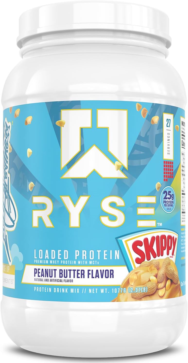 RYSE Loaded Protein Powder - Skippy Peanut Butter Flavor Review