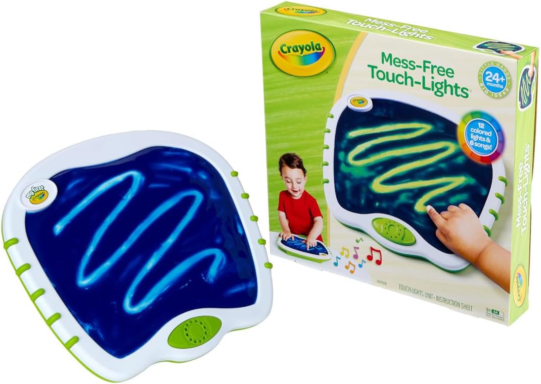 Crayola Toddler Touch Lights: Mess-Free Sensory Fun