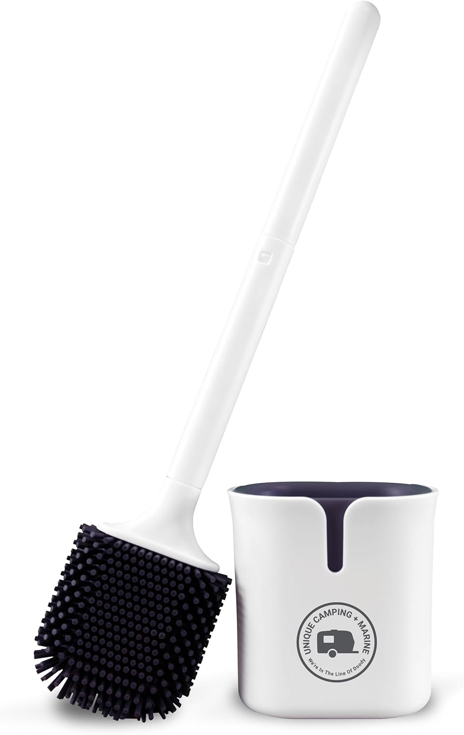 Space-Saving No-Drip RV Toilet Bowl Set