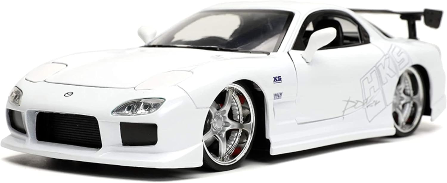 Jada Toys Fast & Furious 1:24 Mazda RX-7 Die-cast - White