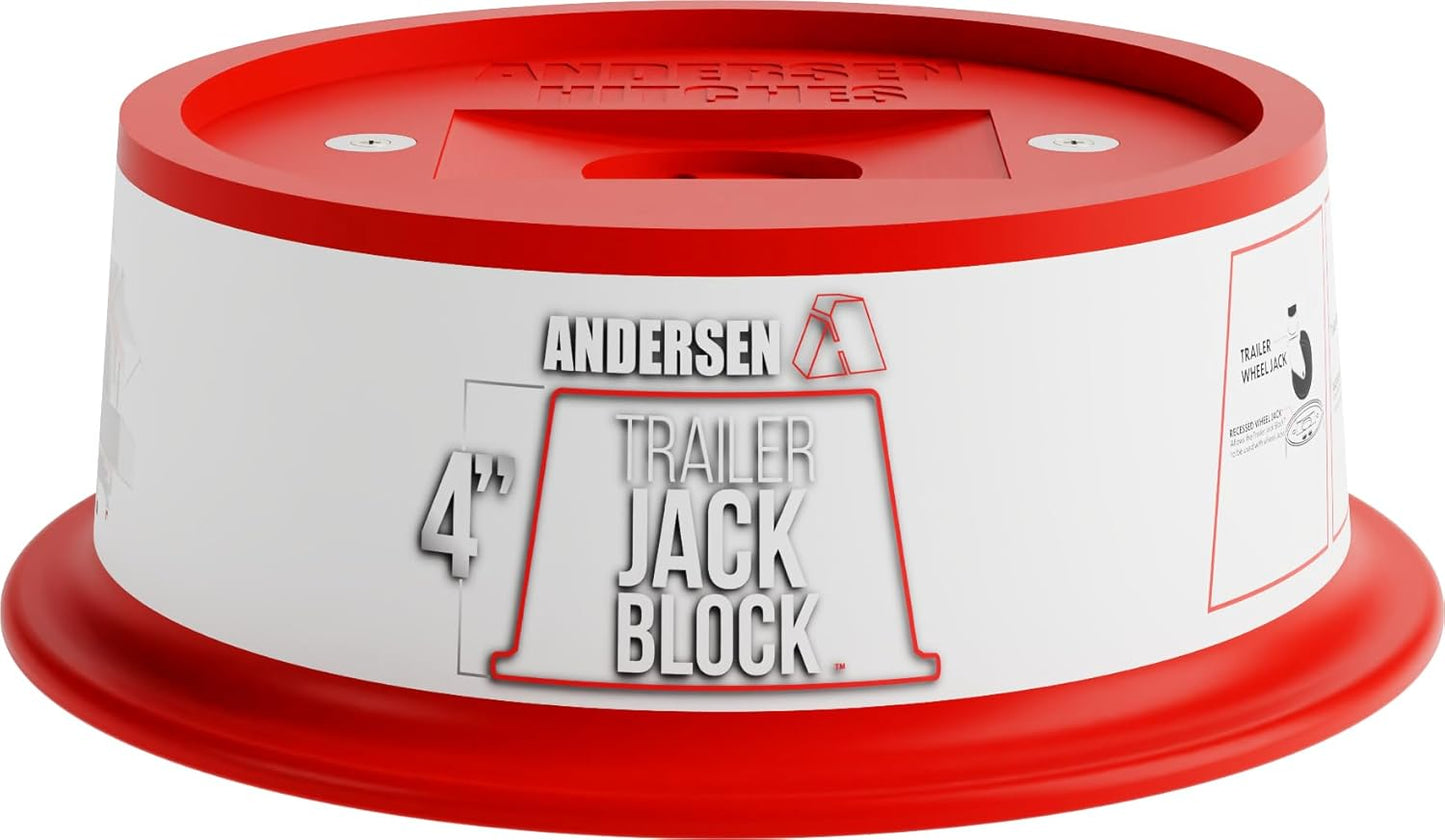 4in Jack Block with Magnets for RV & Camper Leveling Support